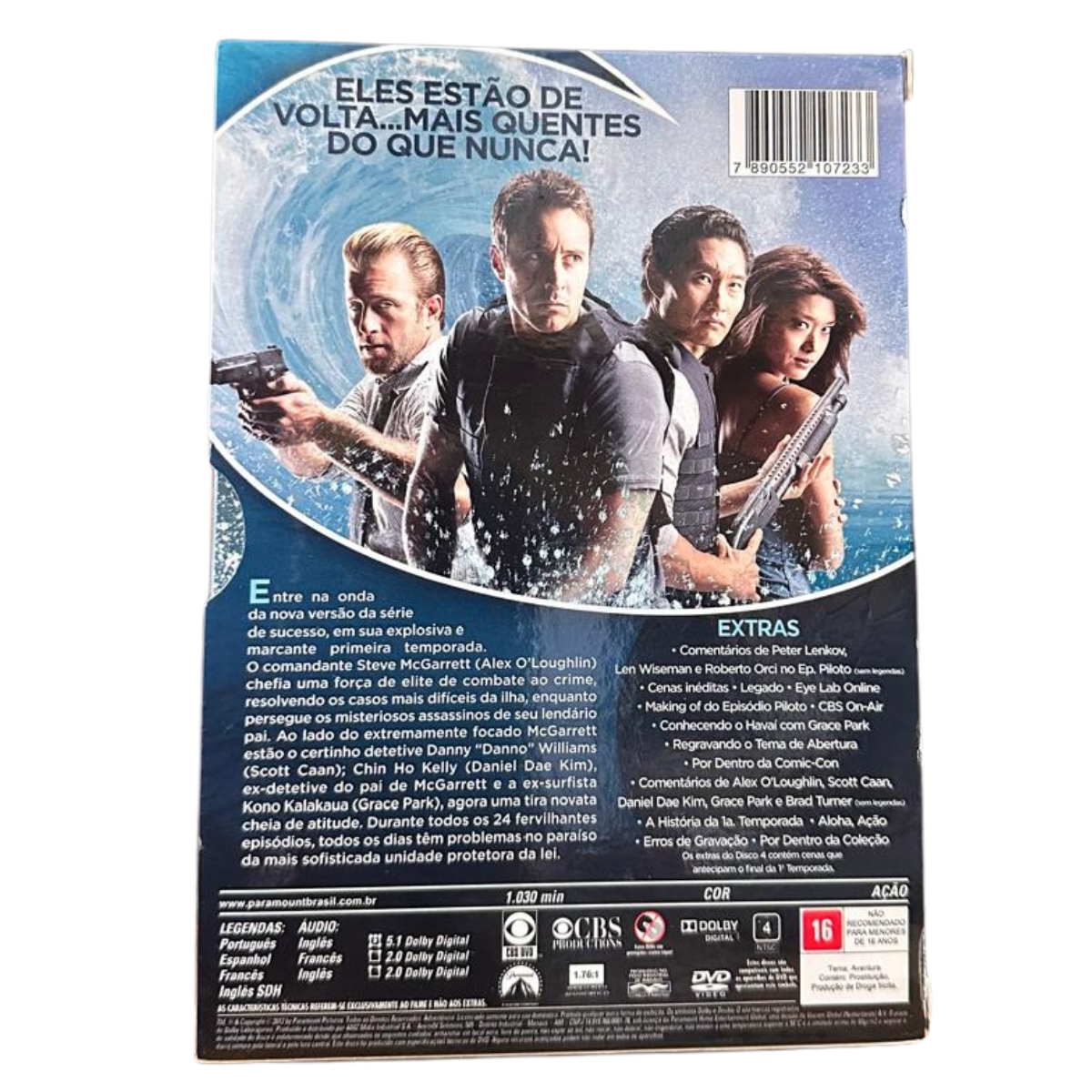 DVD Box - Hawaii five-0 - primeira temporada - seminovo - Imagem 4