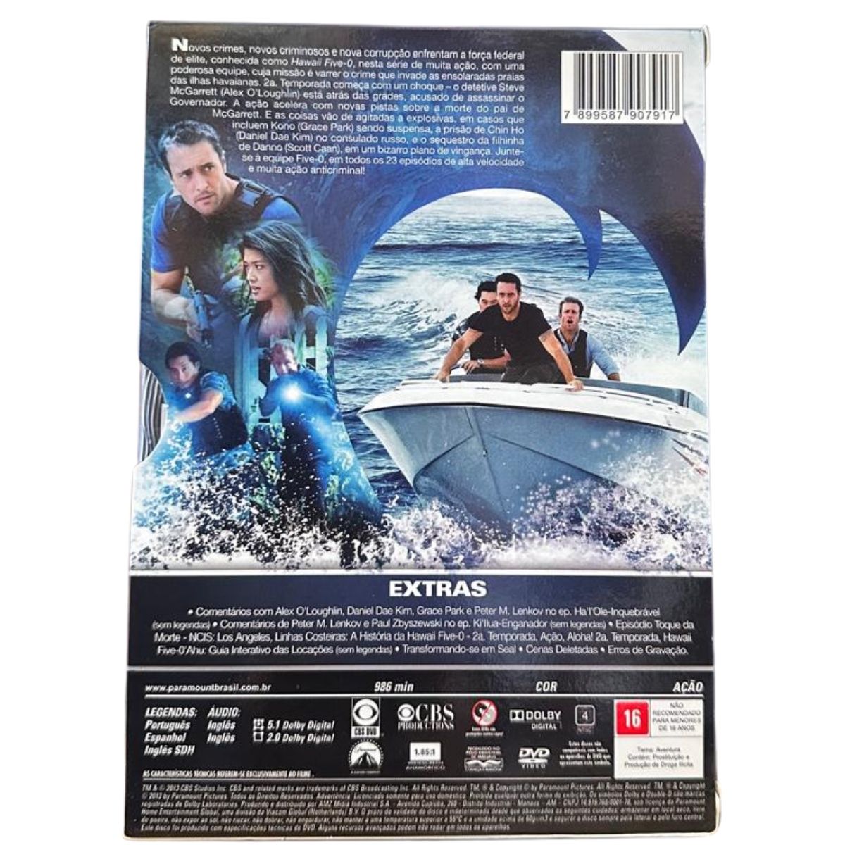 DVD - Hawaii five-0 - segunda temporada - seminovo