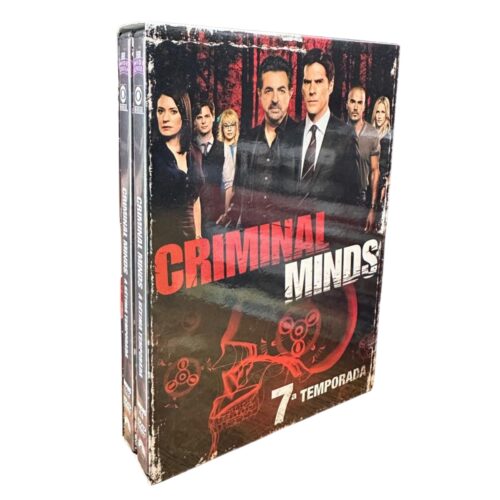DVD Box - Criminal Minds - sétima temporada - seminovo