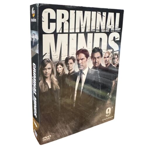 DVD Box - Criminal Minds - nona temporada - seminovo