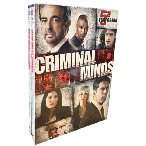 DVD Box - Criminal Minds - quinta temporada - seminovo
