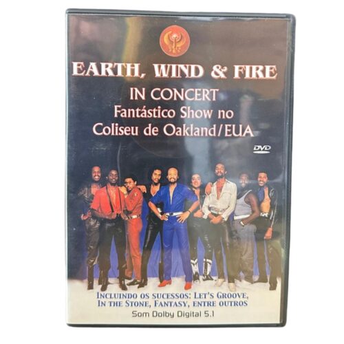 DVD - Earth, wind & fire - in concert - seminovo