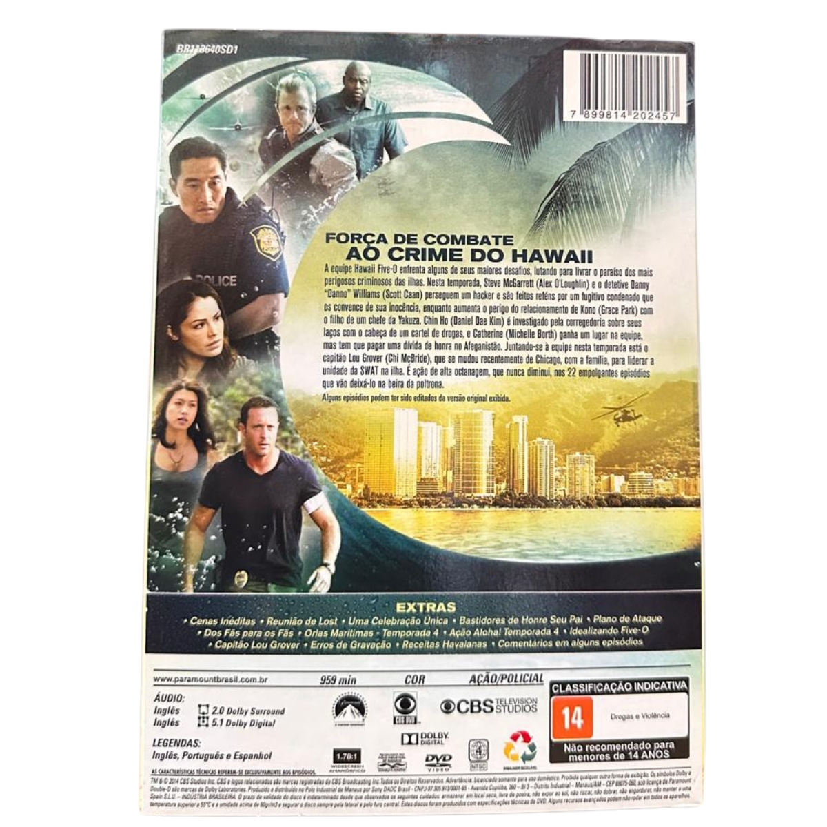 DVD Box - Hawaii five-0 - quarta temporada - seminovo - Imagem 4