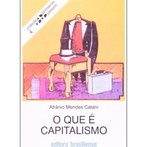 Livro - O que é Capitalismo - Afrânio Mendes Catani (Usado)