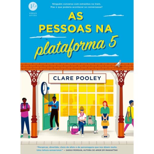 Livro - As pessoas na plantaforma 5 - Clare Pooley (Seminovo)