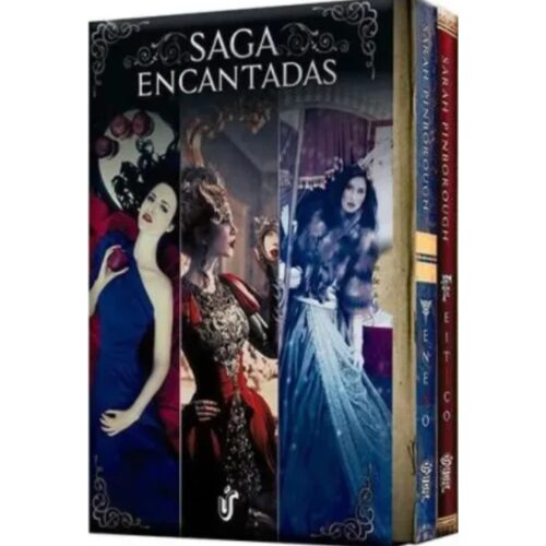 Livro- Box - Saga Encantadas - 3 Volumes - Sarah Pinborough (Usado)