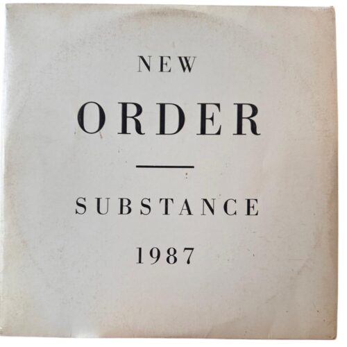 LP - New Order - Substance 1987 - duplo - usado