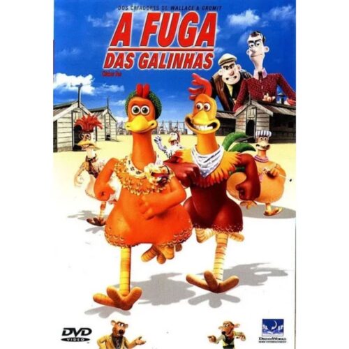 DVD - A fuga das galinhas - usado