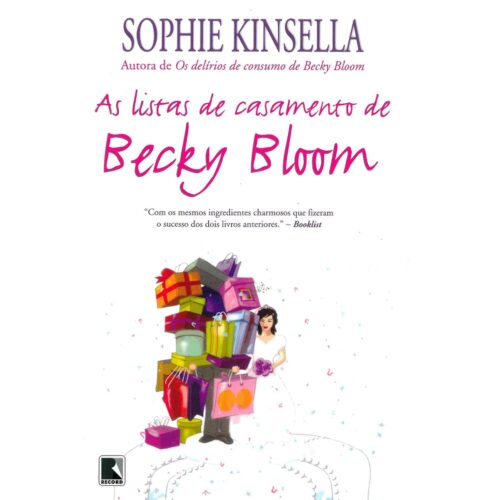 Livro - As listas de Casamento de Becky Bloom - Sophie Kinsella (Usado)