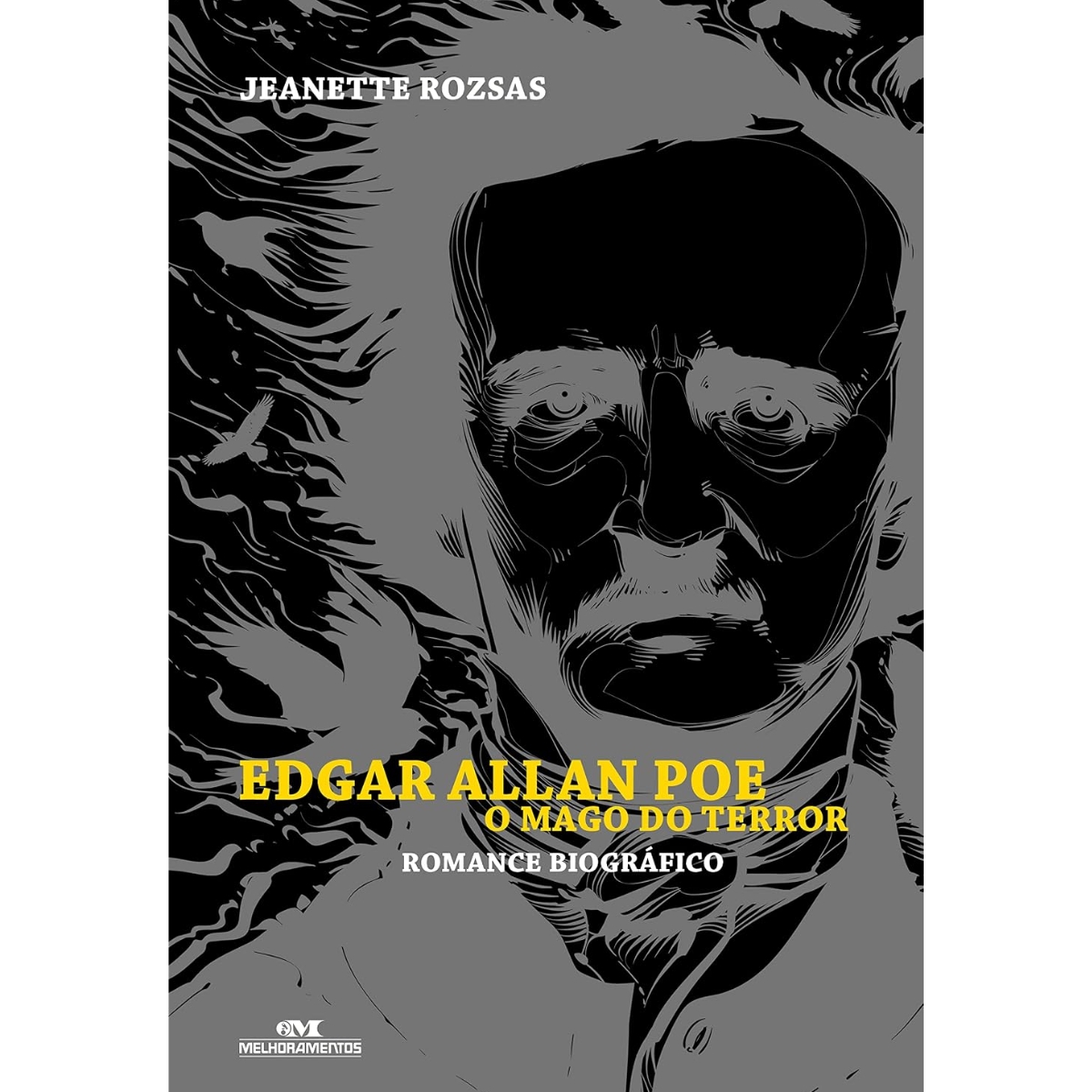 Livro - Edgar Allan Poe O Mago do terror - Jeanette Rozsas (Usado)