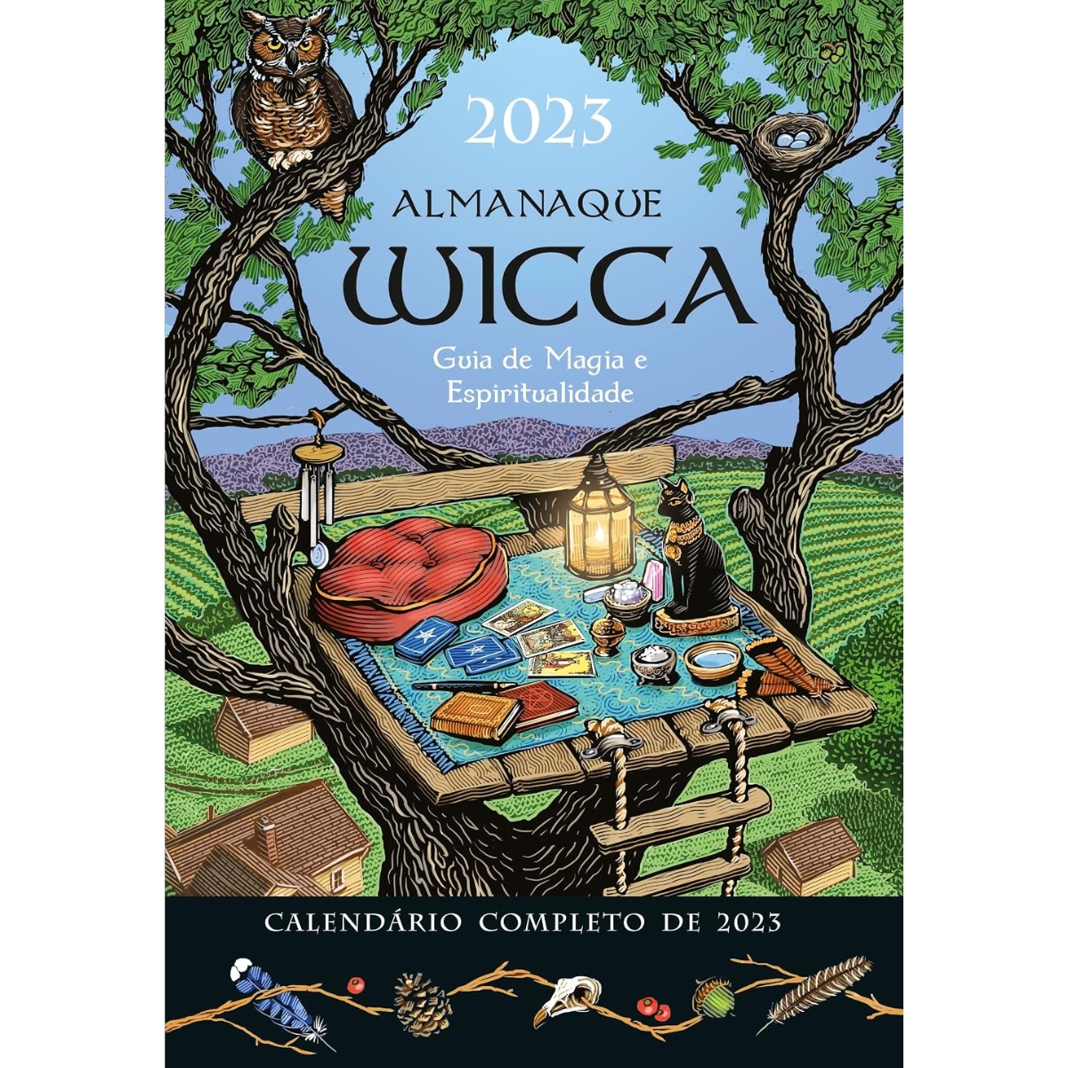 Livro - Almanaque Wicca 2023 - Pensamento (Seminovo) - Imagem 3