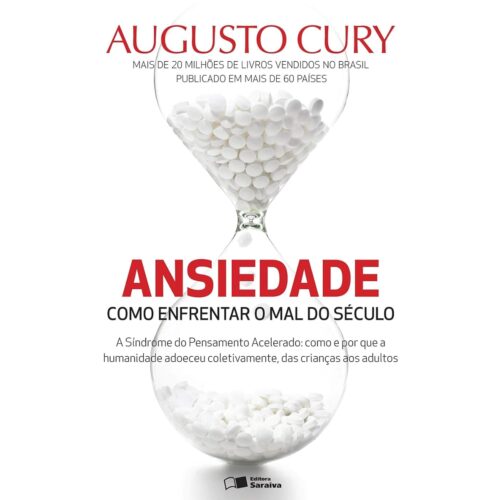 Livro - Ansiedade - Augusto Cury (Usado)
