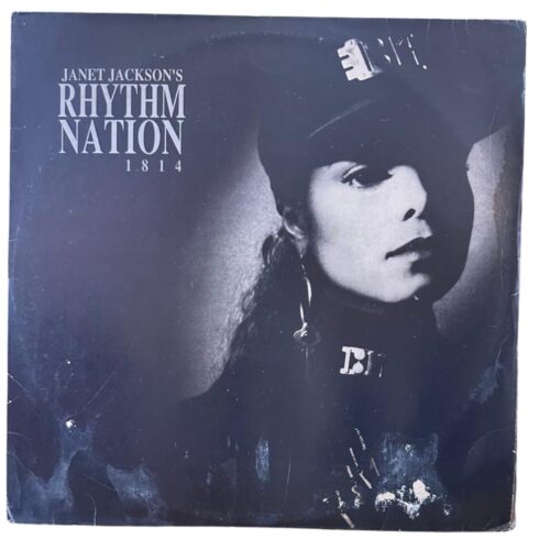 LP - Janet Jackson's Rhythm Nation 1814 - usado