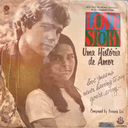 LP - Love Story - uma história de amor - usado