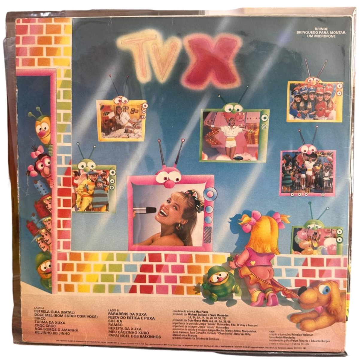 LP - Karaokê da Xuxa - usado - Imagem 4