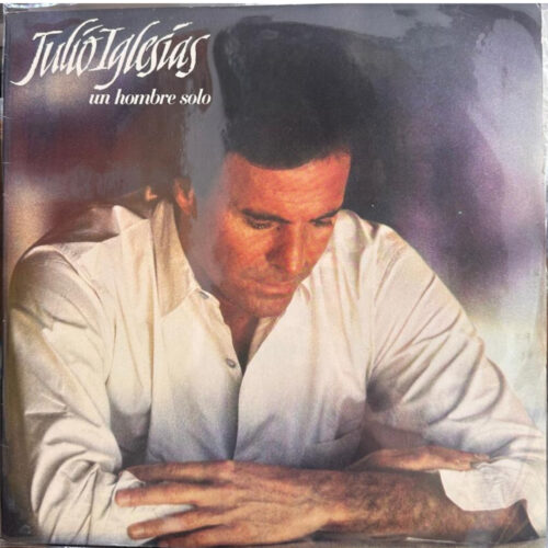 LP - Julio Iglesias - um hombre solo - usado