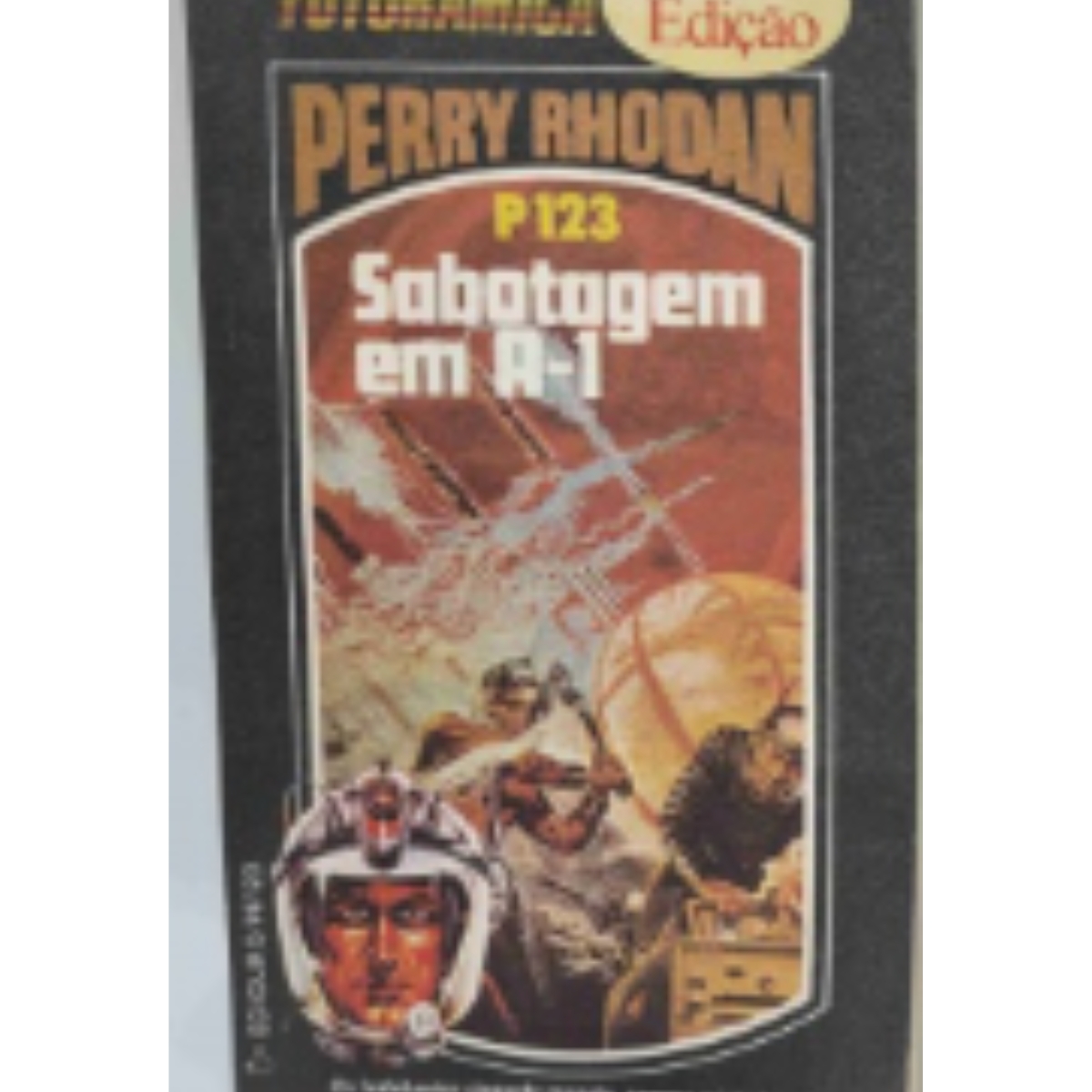 Livro - Sabotagem Em A-1 - Perry Rhodan (Usado) - Imagem 3