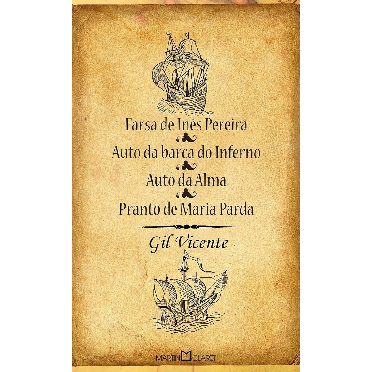 Livro - Farsa de Ines pereira Auto da Barca - Gil Vicente Martin Claret (Seminovo) - Imagem 3