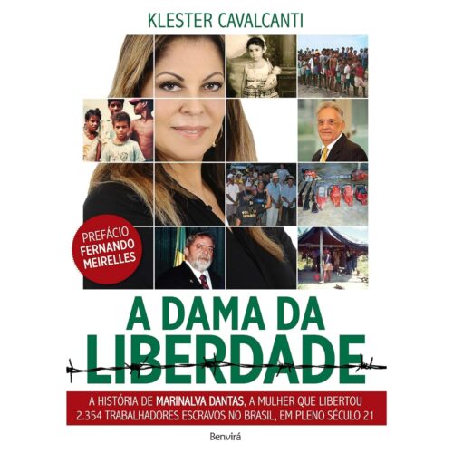 Livro - A Dama da Liberdade - Klester Cavalcanti (Seminovo)