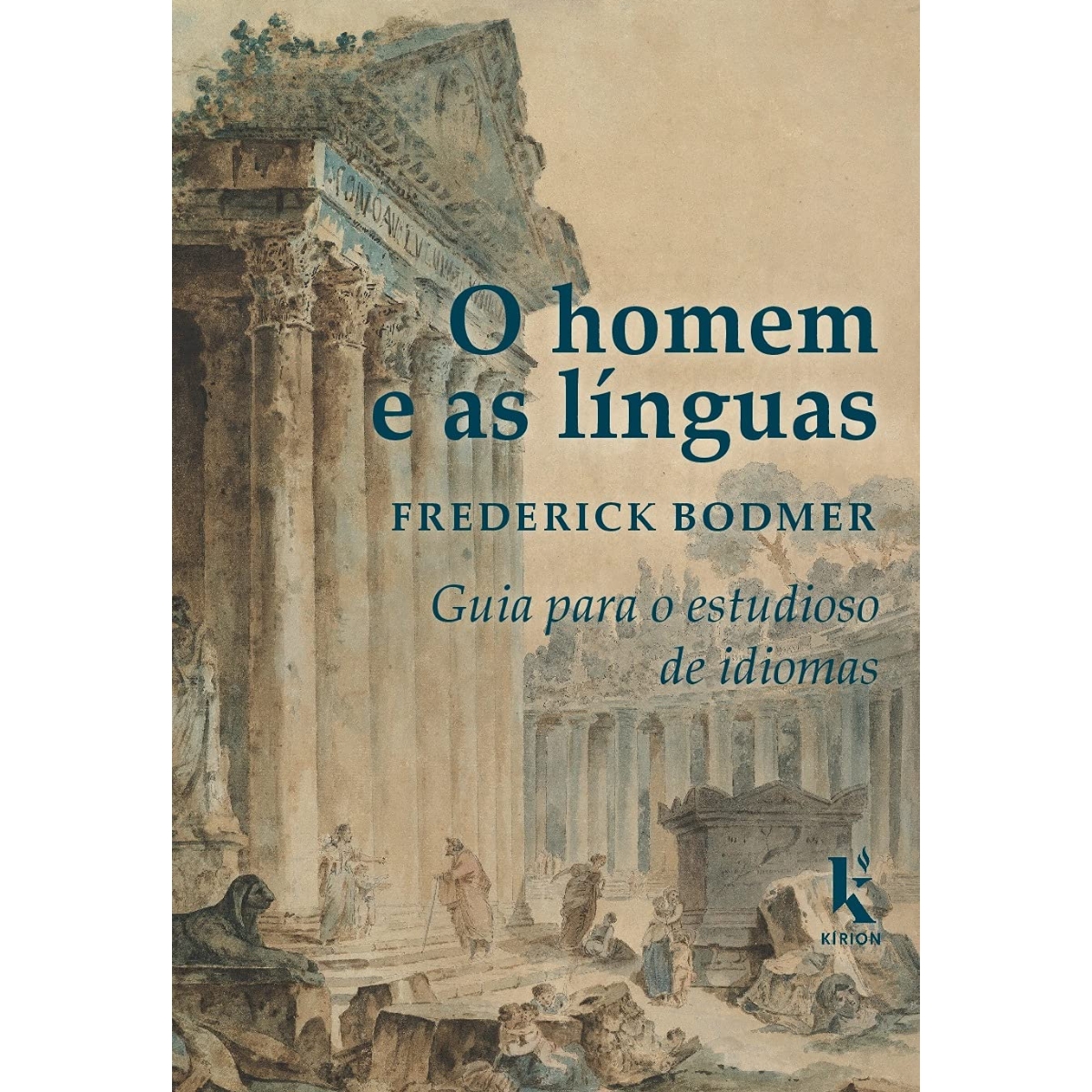 Livro - O HOmem e as linguas - Frederick Bodmer (Seminovo)