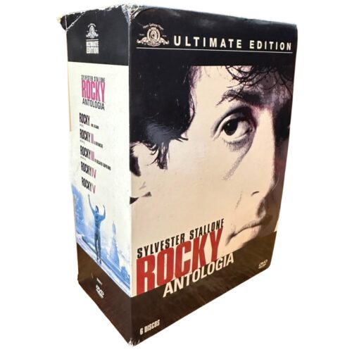DVD Box - Sylvester Stallone - Rocky Antologia - seminovo