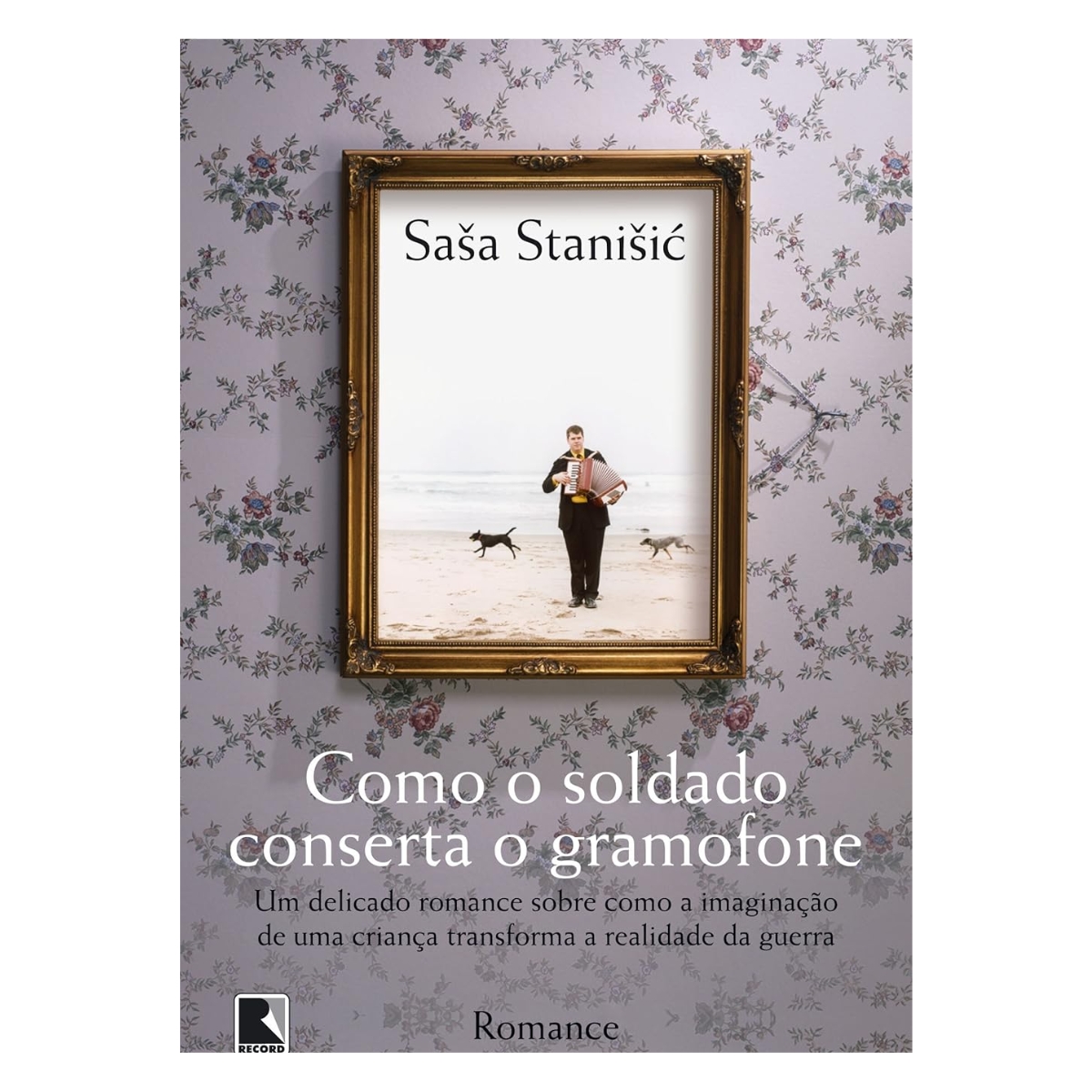 Livro - Como o Soldado Conserta o gramofone - Sasa Stanisic (Usado)