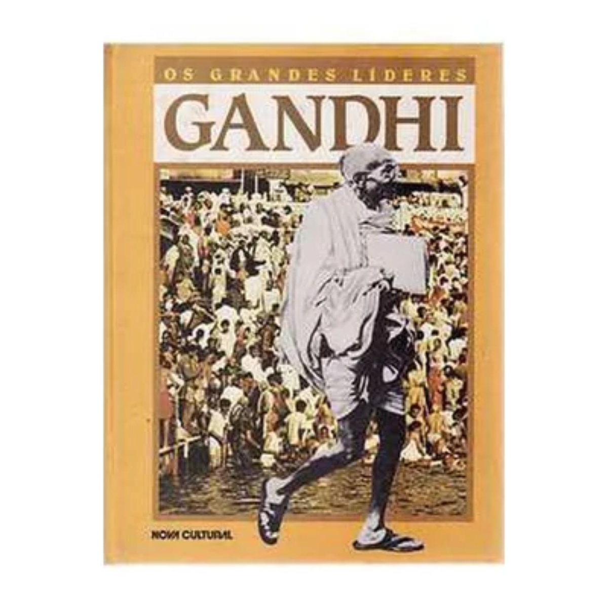 Livro - Os grandes lideres Gandhi - Victor Civita - Nova Cultural (Usado)