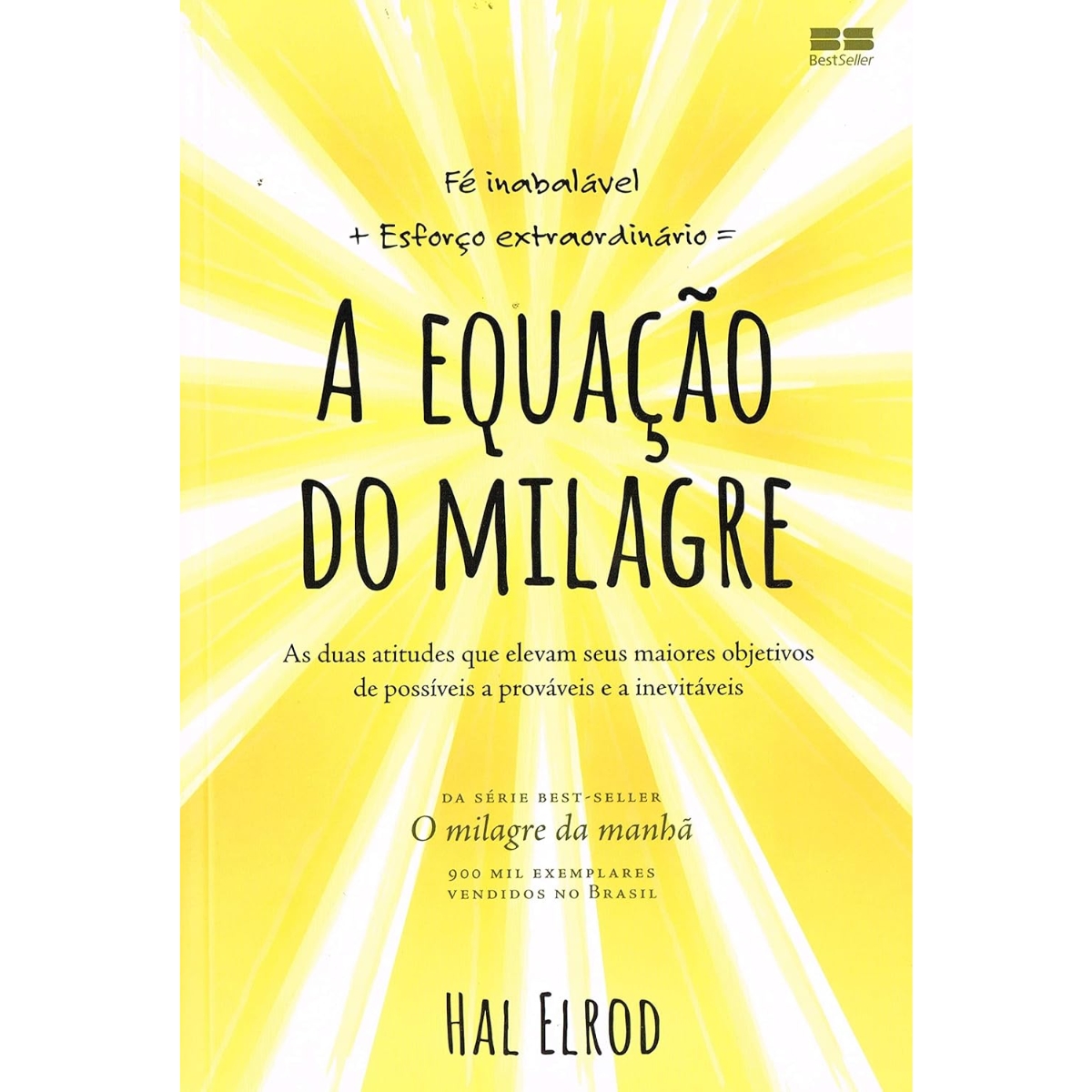 Livro - A Equação do milagre - Hal Elrod (Seminovo)