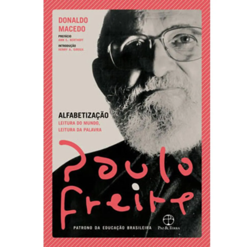 Livro - Alfabetização - Paulo Freire (seminovo)
