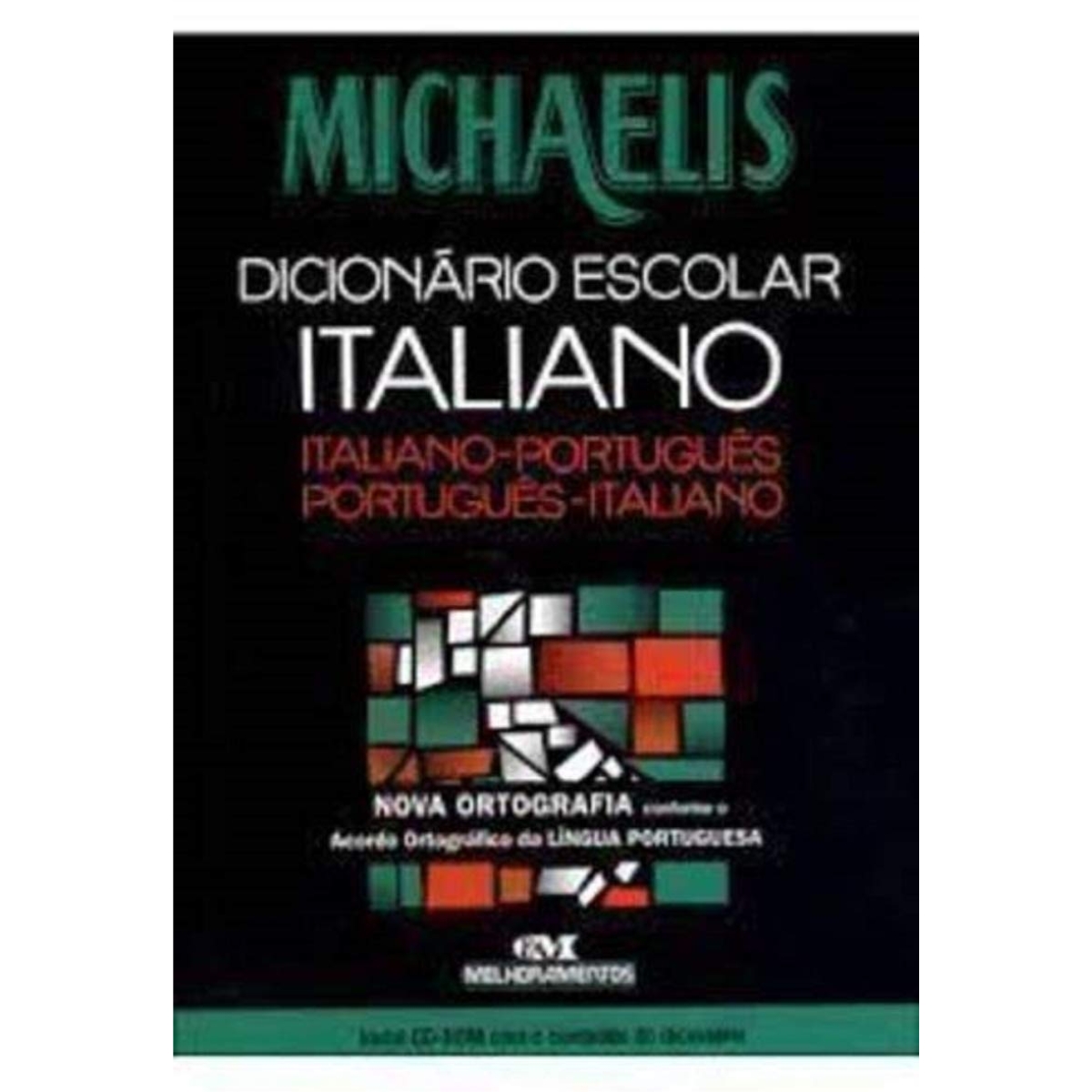 Livro - Dicionario Escolar Italiano - MIchaelis (Usado)