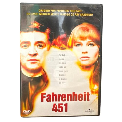 DVD - Fahrenheit 451 - seminovo