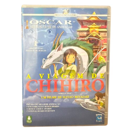 DVD - A viagem de Chihiro - seminovo