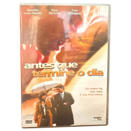 DVD - Antes que termine o dia - seminovo