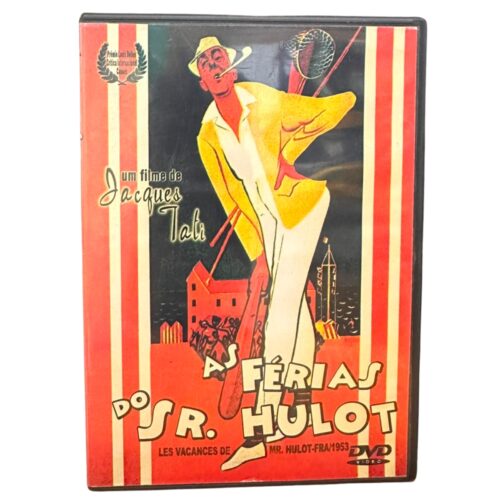 DVD - As férias do Sr. Hulot - seminovo
