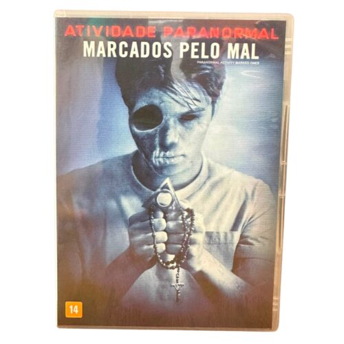 DVD - Atividade paranormal - Marcados pelo mal - seminovo