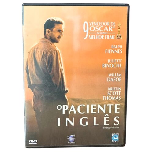 DVD - O paciente Inglês - seminovo