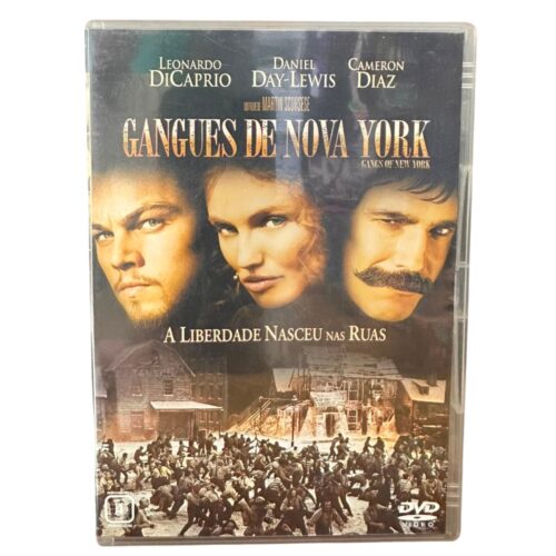 DVD - Gangues de Nova York - seminovo