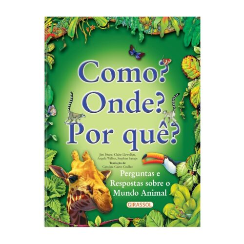 Livro - Como onde porque? - Jim Bruce (Usado)
