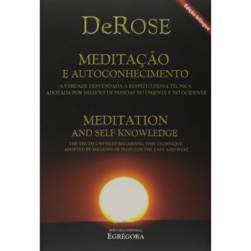 Livro - Meditação e Autoconhecimento - DeRose (Usado)