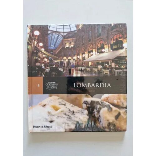 Livro - Lombardia Milão - Cozinhas da itália Vol. 04 - Folha de São Paulo (Usado)