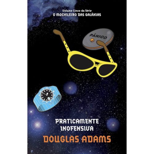 Livro - Praticamente inofensiva -  Douglas Adams - Ed. Econômica (Usado)