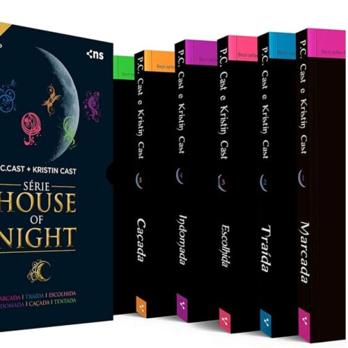 Box Livros - Série House of Night - 6 Livros - P.C. Cast (seminovo)