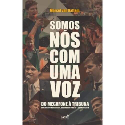 Livro - Somos nos com uma voz - Marcel van Hattem (seminovo)