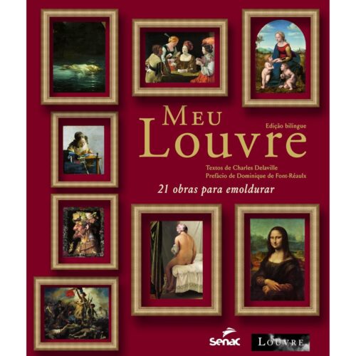 Livro - Meu Louvre - Charles Delaville (seminovo)