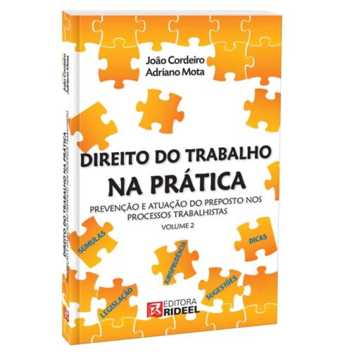 Livro - Direito do Trabalho na prática - João Cordeiro (seminovo)