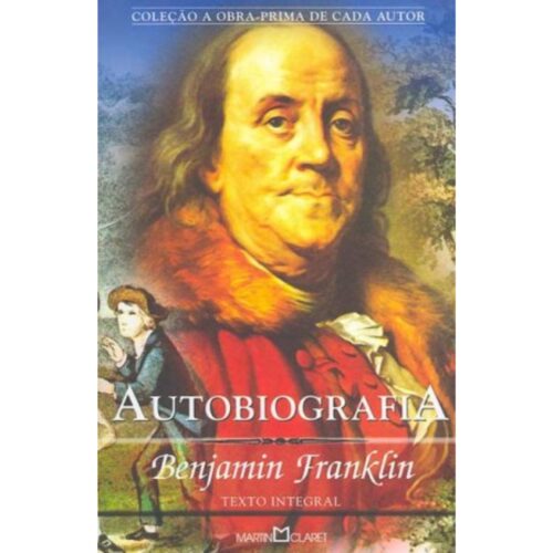 Livro - Autobiografia - Benjamin Franklin (seminovo)