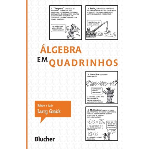Livro - Algebra em Quadrinhos - Larry Gonick (seminovo)