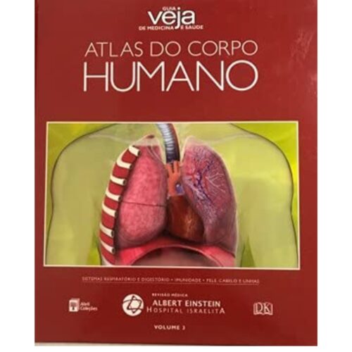 Livro - Atlas do Corpo humano - Veja (seminovo)