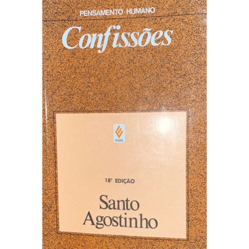 Livro - Confissoes - Santo Agostinho (usado)