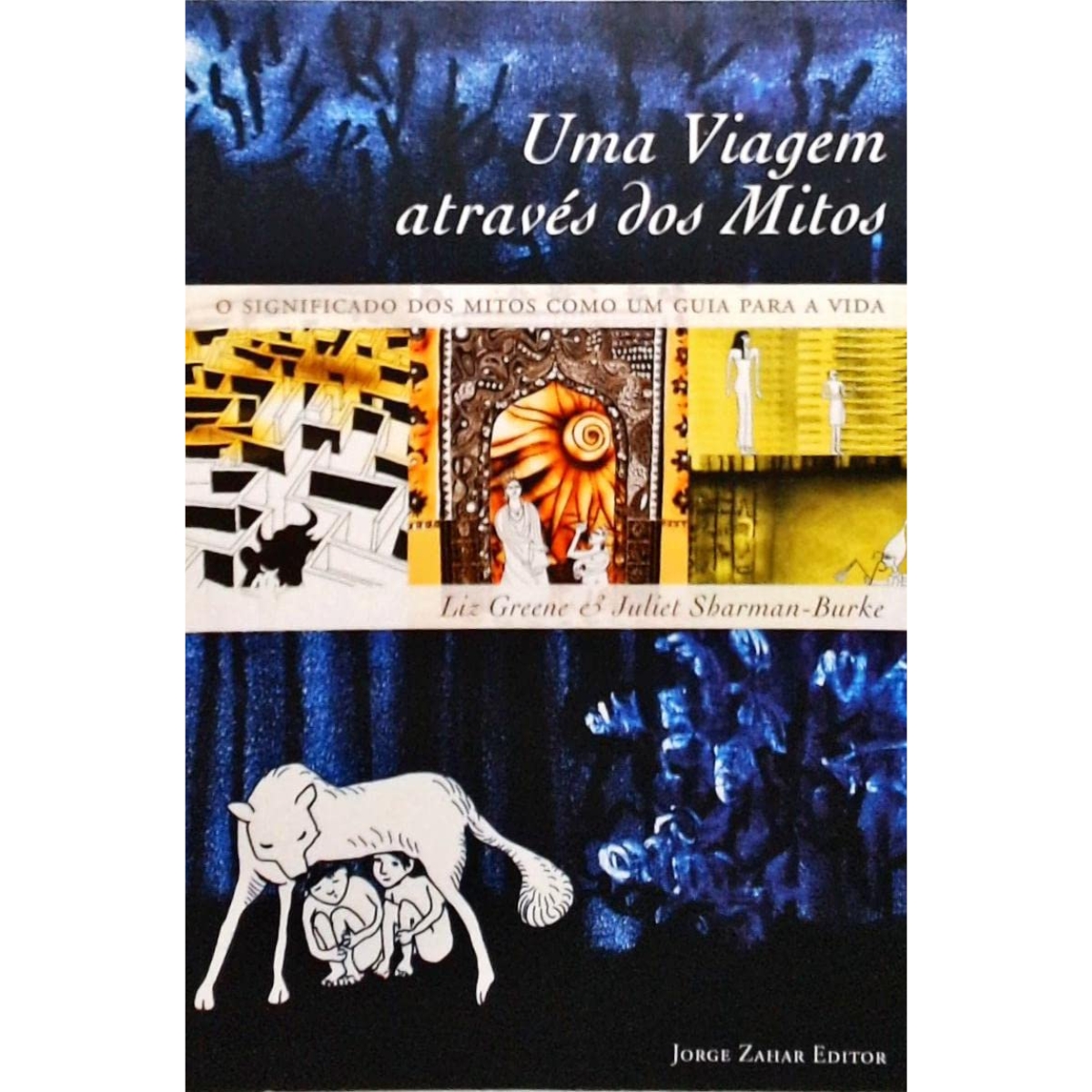 Livro - Uma Viagem atraves dos mitos - Liz Greene (seminovo)